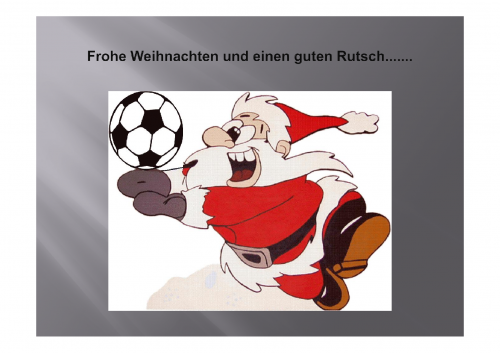 Frohe Weihnachten und einen guten Rutsch&hellip;